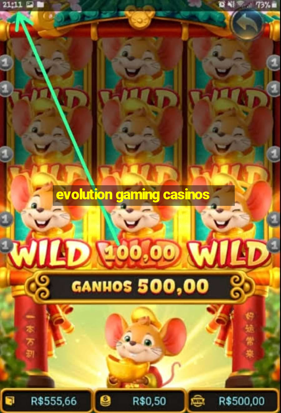 evolution gaming casinos