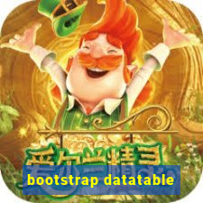 bootstrap datatable