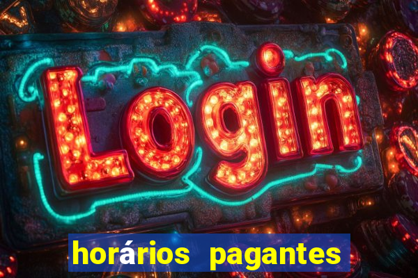 horários pagantes do tigrinho