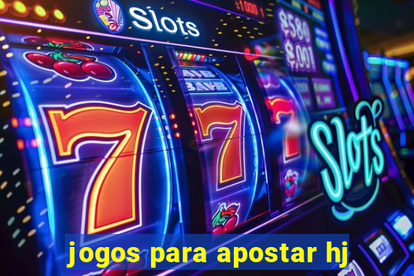 jogos para apostar hj