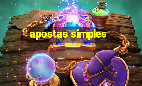 apostas simples