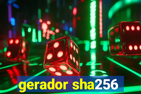 gerador sha256