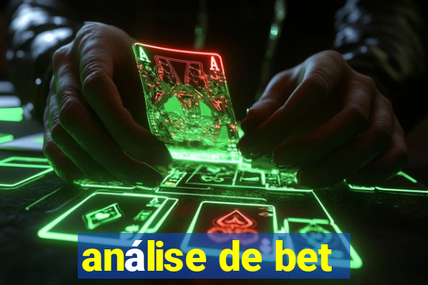 análise de bet