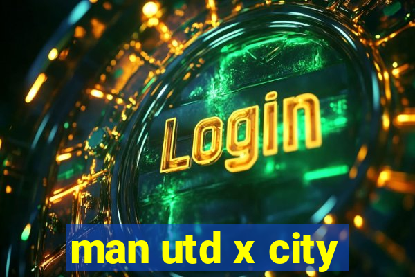 man utd x city