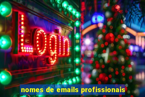 nomes de emails profissionais