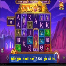 bingo online $50 grátis