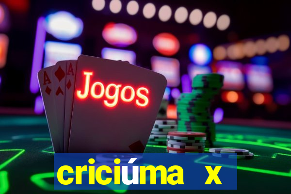 criciúma x cruzeiro palpite