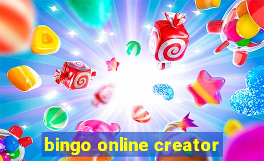 bingo online creator