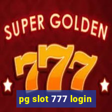 pg slot 777 login