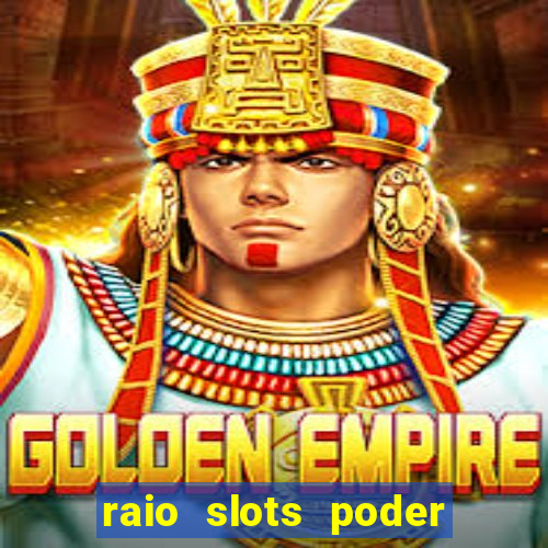 raio slots poder de zeus