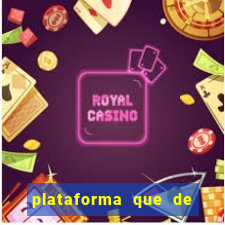 plataforma que de b?nus no cadastro