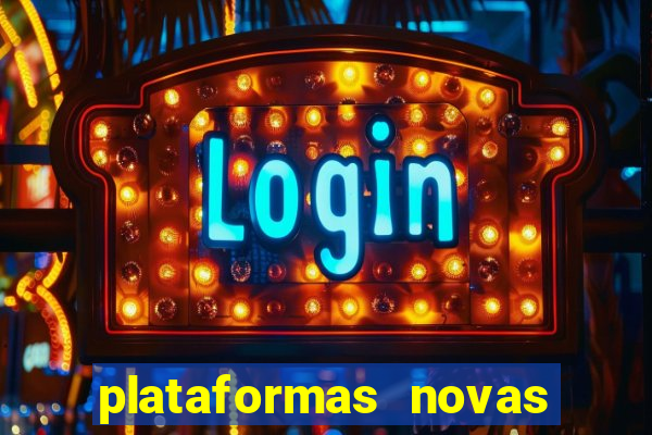 plataformas novas com bonus de cadastro