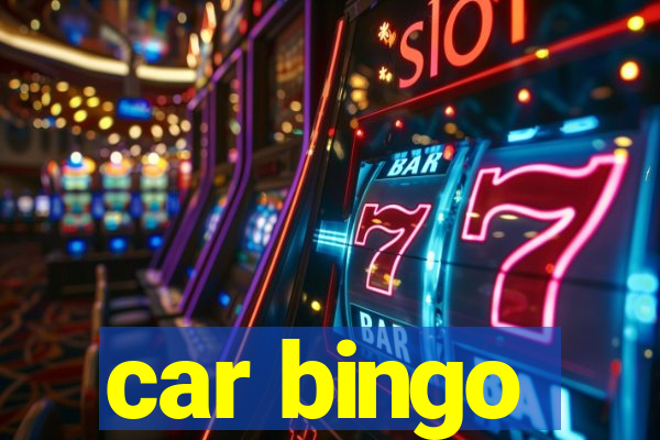 car bingo